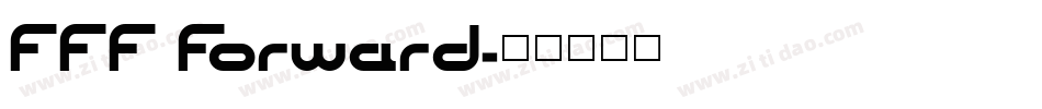 FFF Forward字体转换